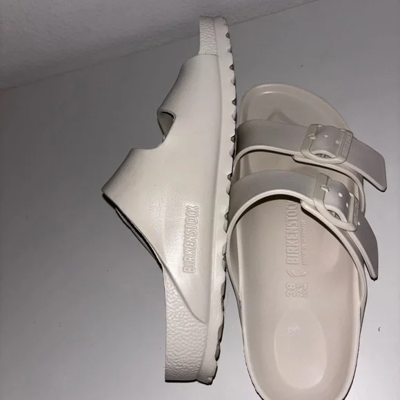 Birkenstock women white cream Sandals 38 - Picture 4 of 4